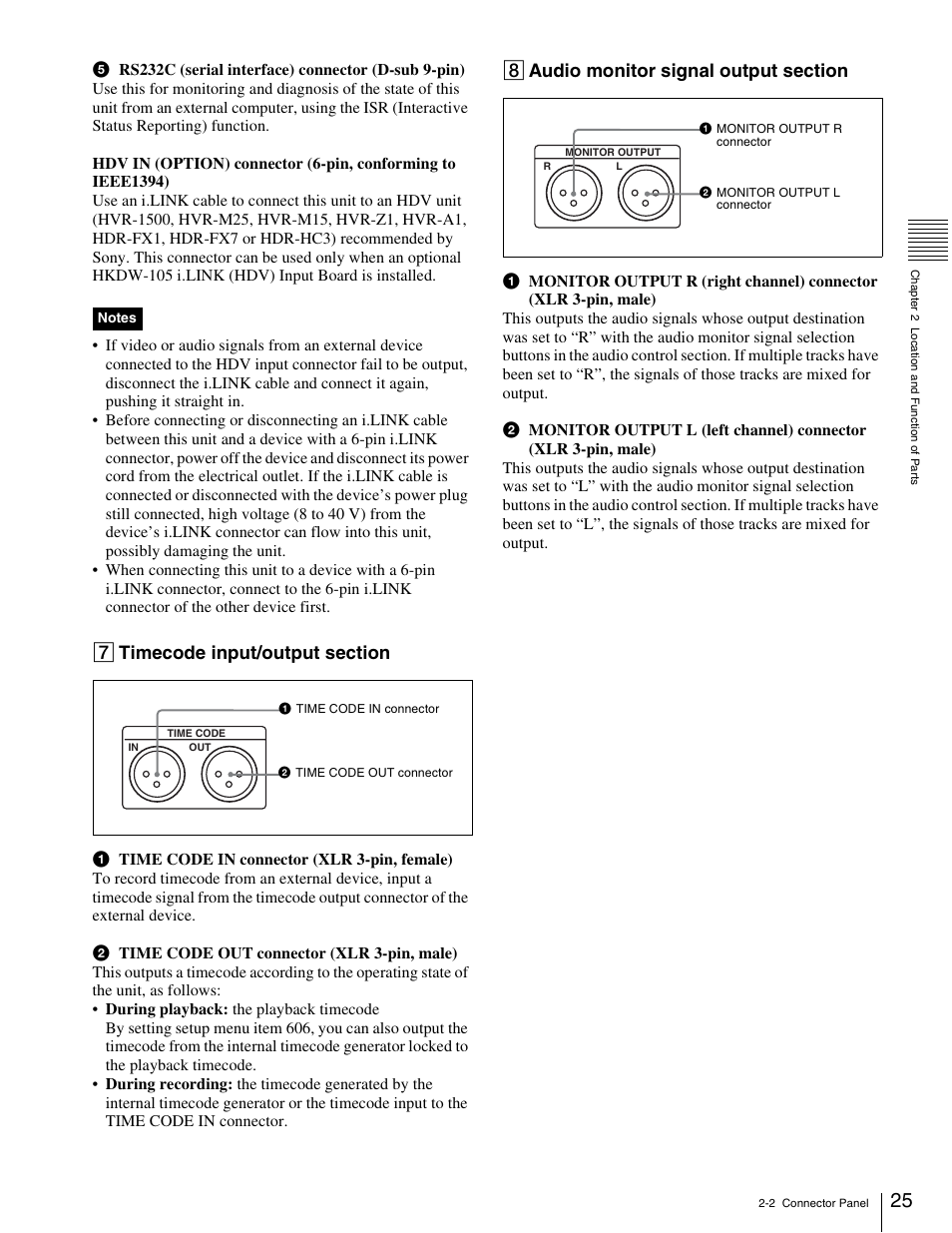 Sony HDW-1800 User Manual | Page 25 / 119