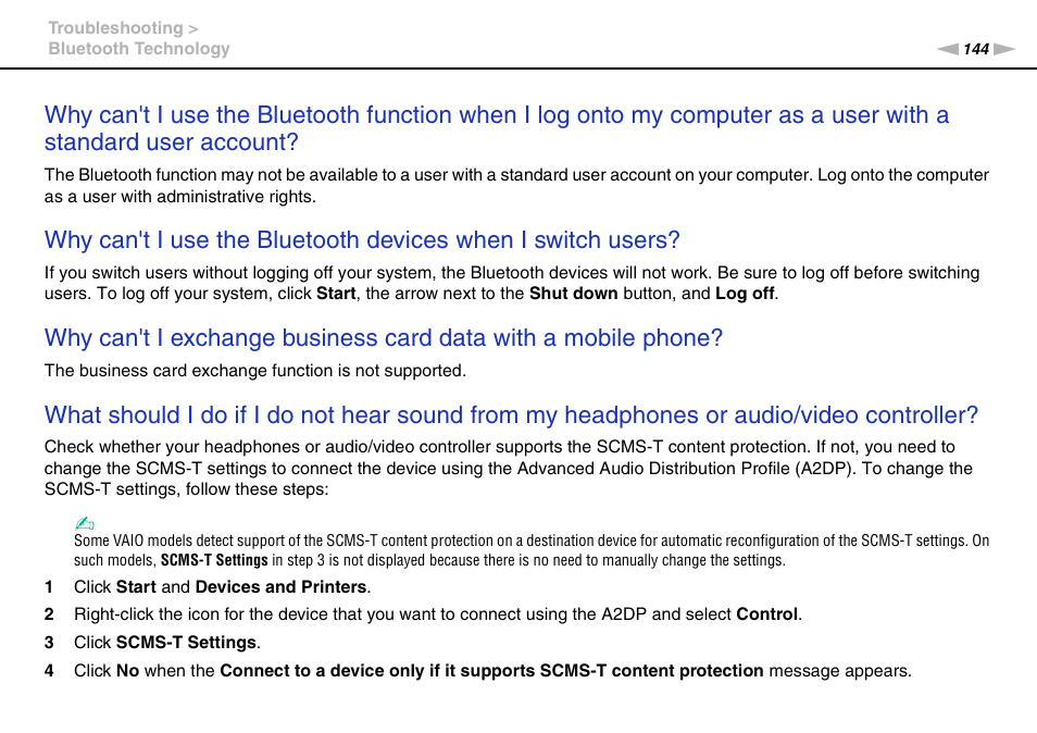 Sony VPCL13 User Manual | Page 144 / 171