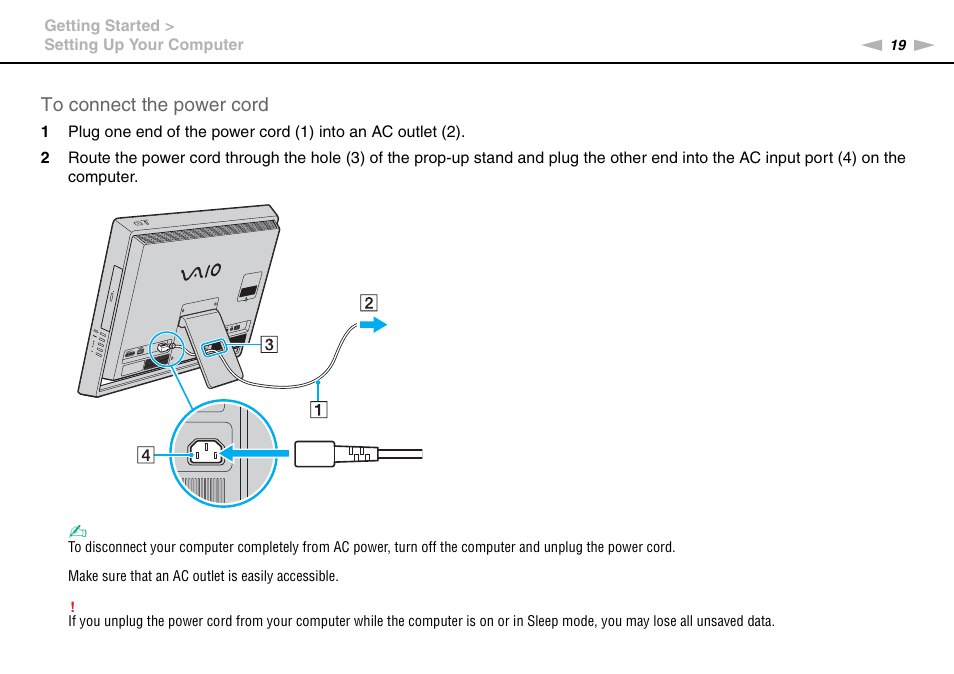 Sony VPCL13 User Manual | Page 19 / 171