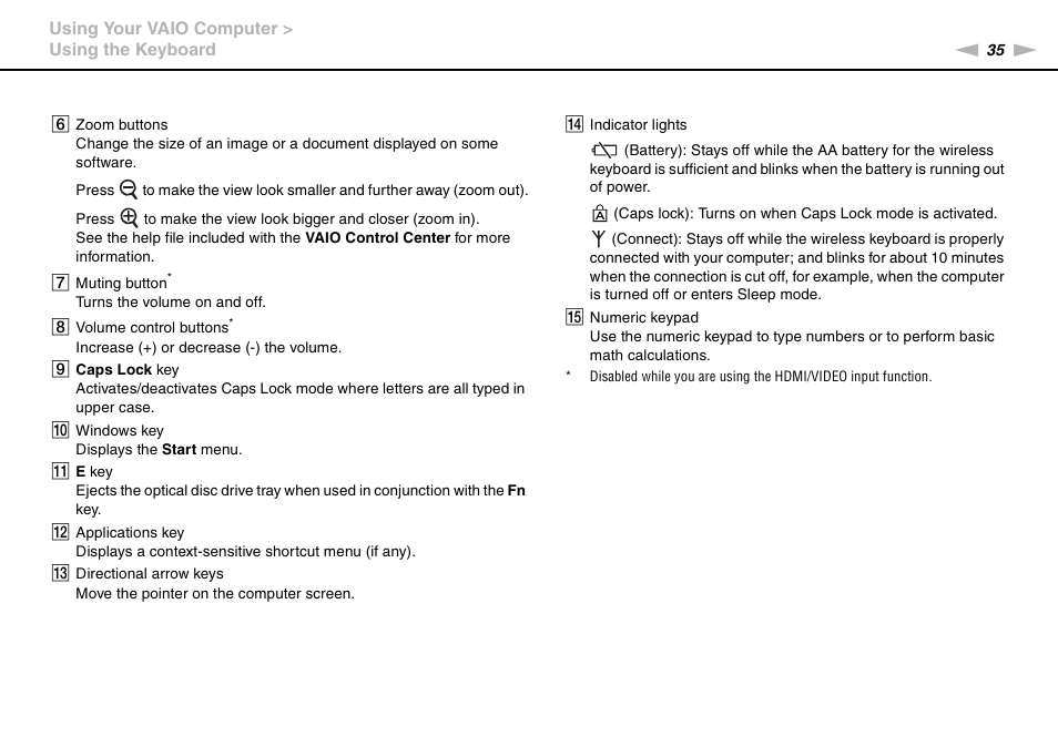 Sony VPCL13 User Manual | Page 35 / 171