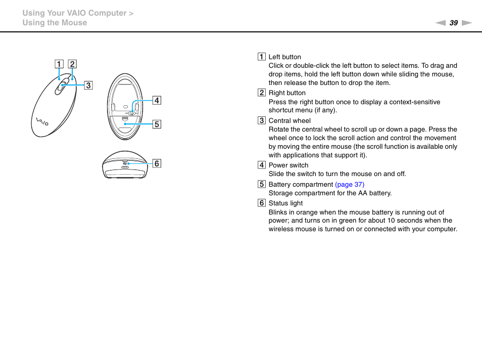 Sony VPCL13 User Manual | Page 39 / 171