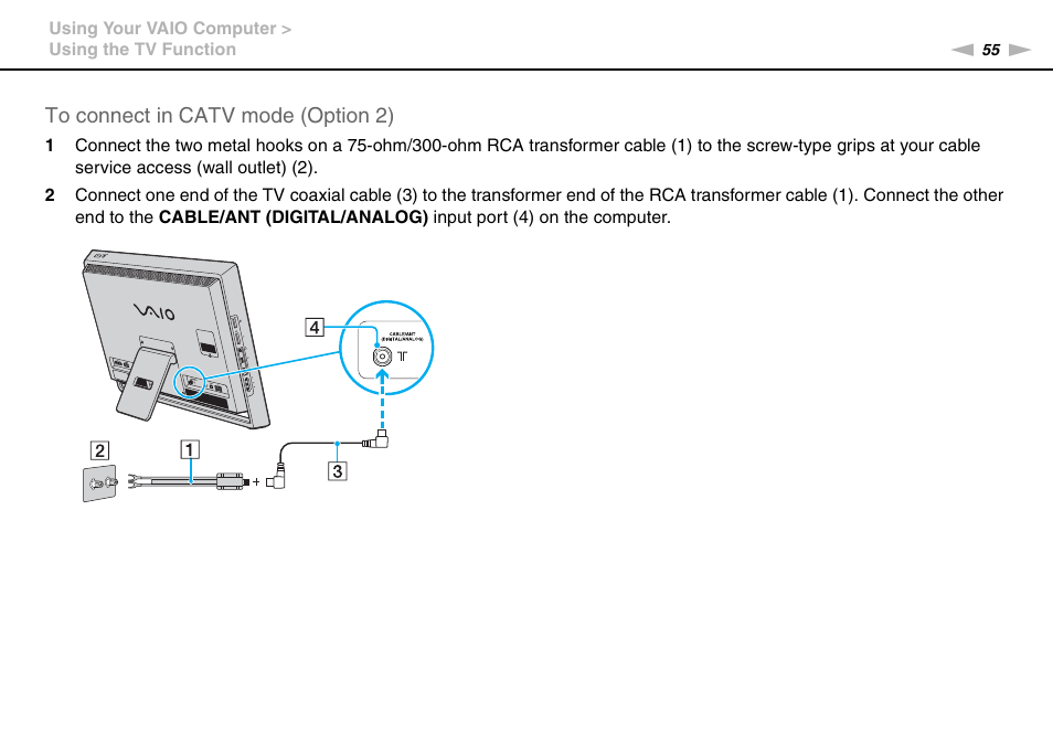 Sony VPCL13 User Manual | Page 55 / 171