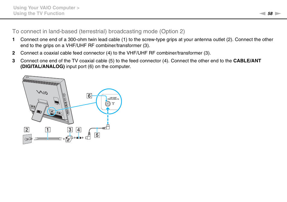 Sony VPCL13 User Manual | Page 58 / 171