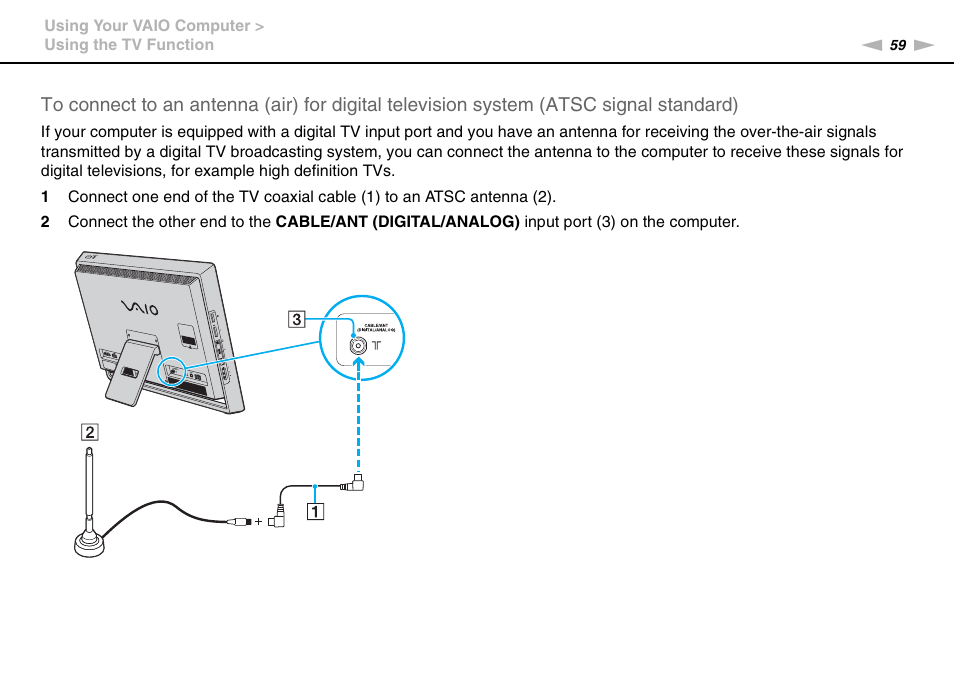 Sony VPCL13 User Manual | Page 59 / 171