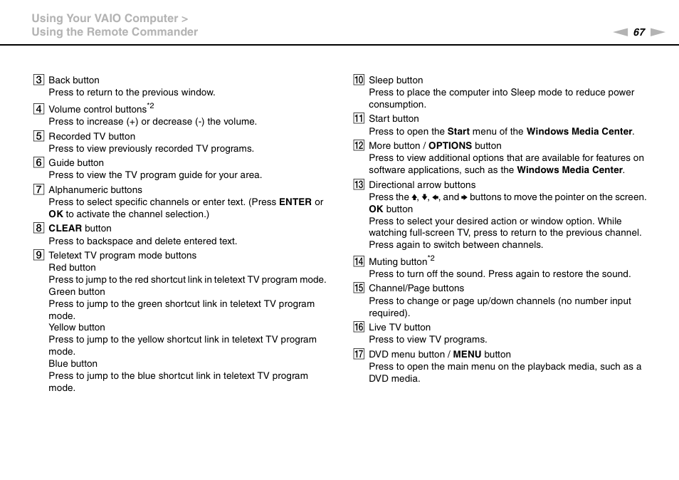 Sony VPCL13 User Manual | Page 67 / 171