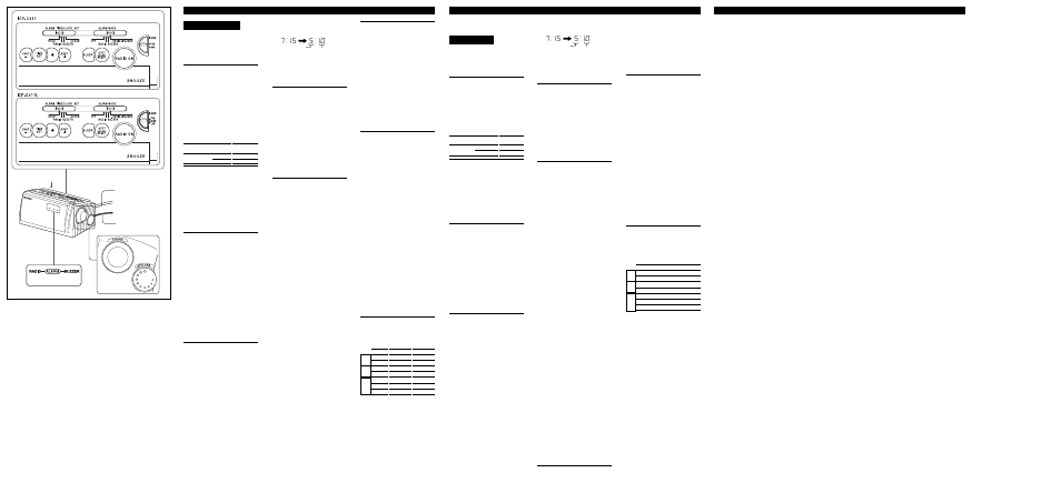 Precauzioni, Caratteristiche tecniche, Prima di cominciare | Caratteristiche, Inserimento della pila, Impostazione dell’orologio, Uso della radio, Impostazione della sveglia, Impostazione del timer di spegnimento ritardato, Alvorens u het apparaat in gebruik neemt | Sony Dream Machine ICF-C411L User Manual | Page 2 / 2