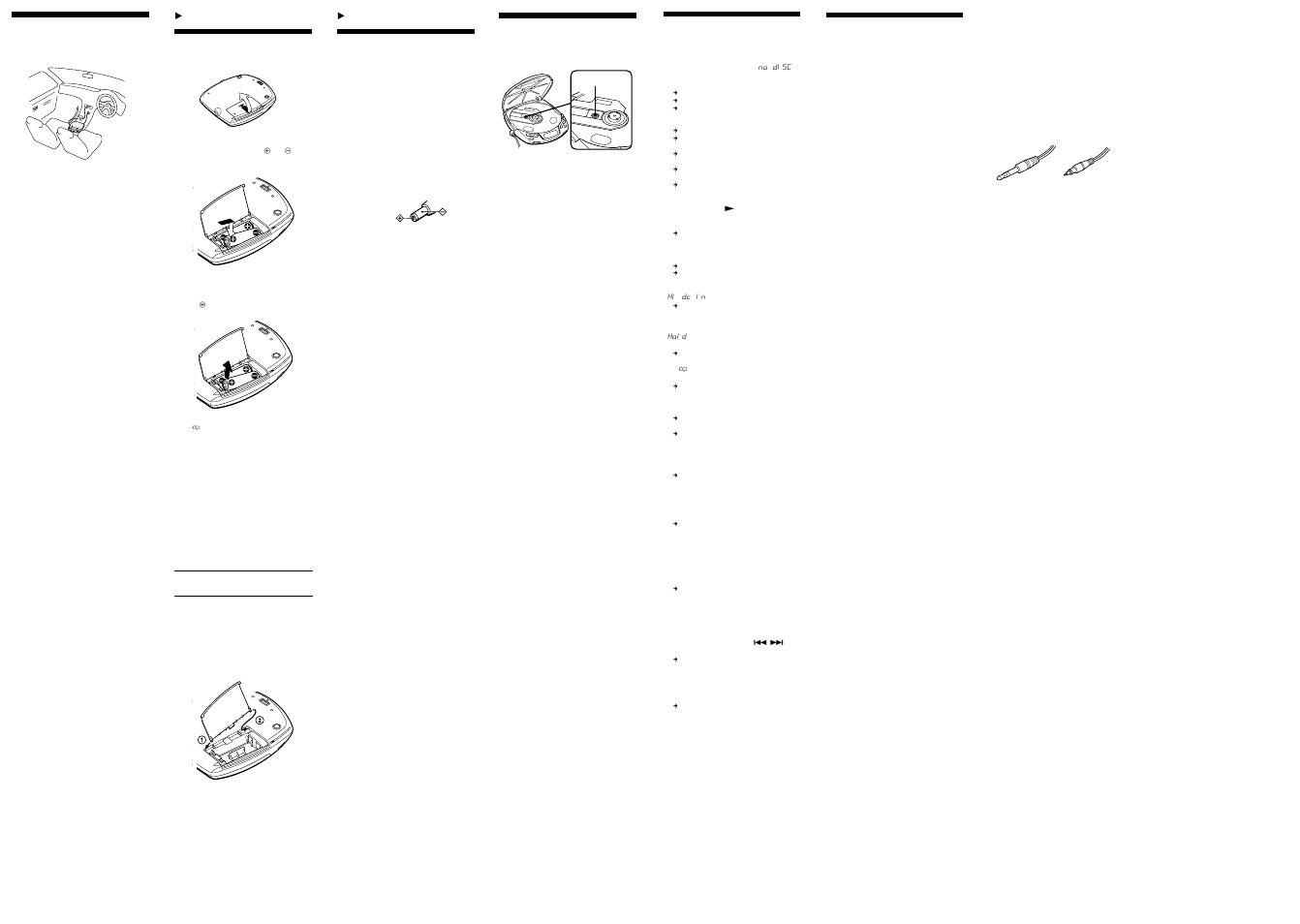 Sony CD Walkman D-191 User Manual | Page 2 / 2