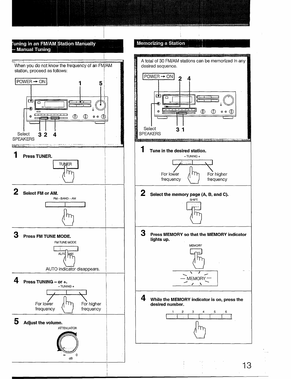 Sony STR-GX49ES User Manual | Page 13 / 22