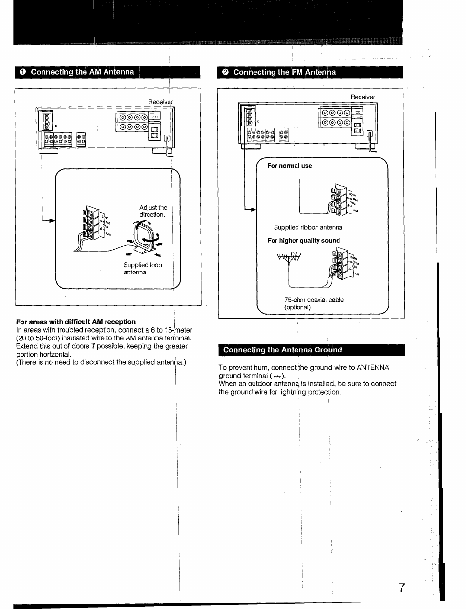 Sony STR-GX49ES User Manual | Page 7 / 22