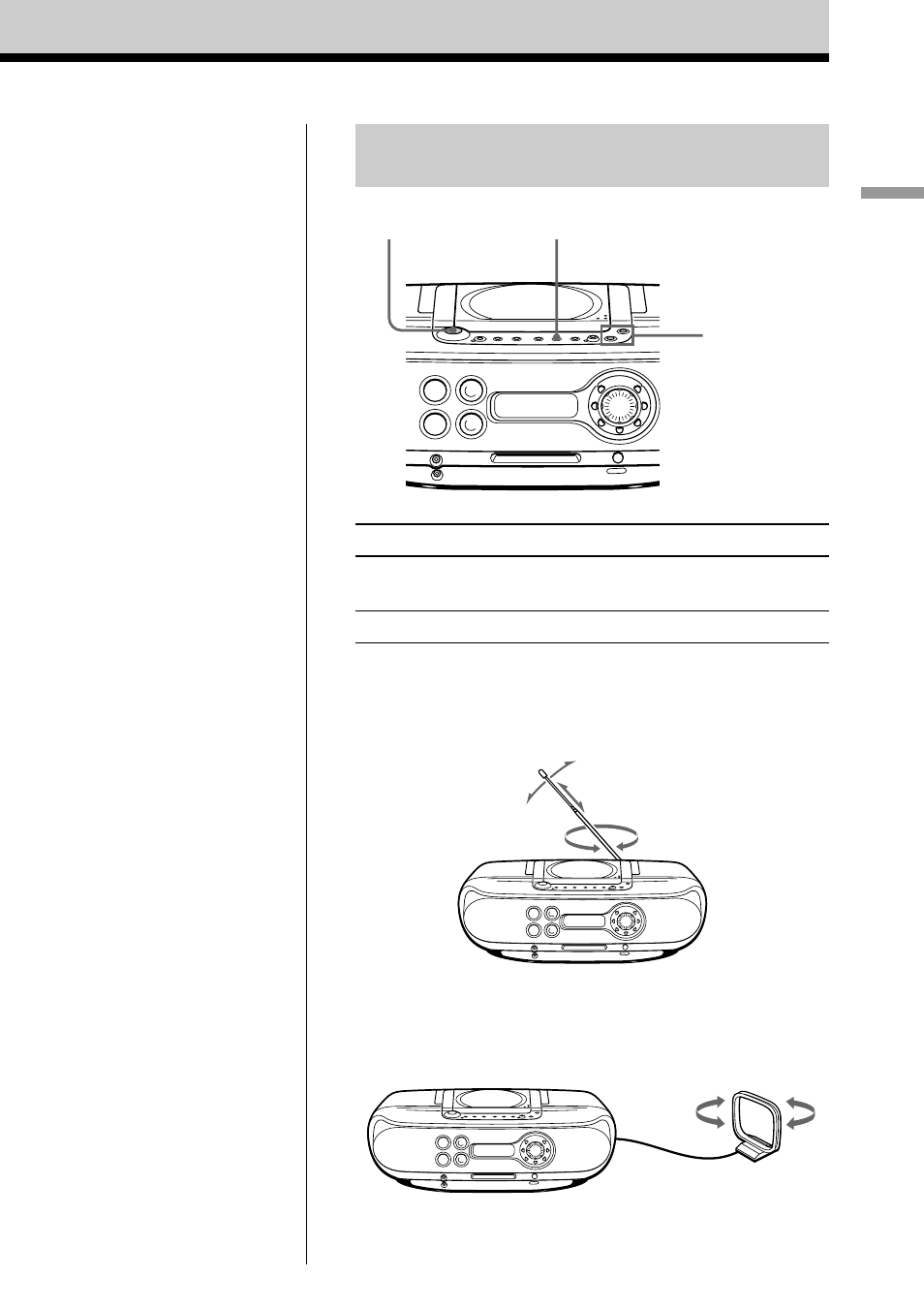 Use these buttons for additional operations | Sony ZS-M30 User Manual | Page 11 / 108