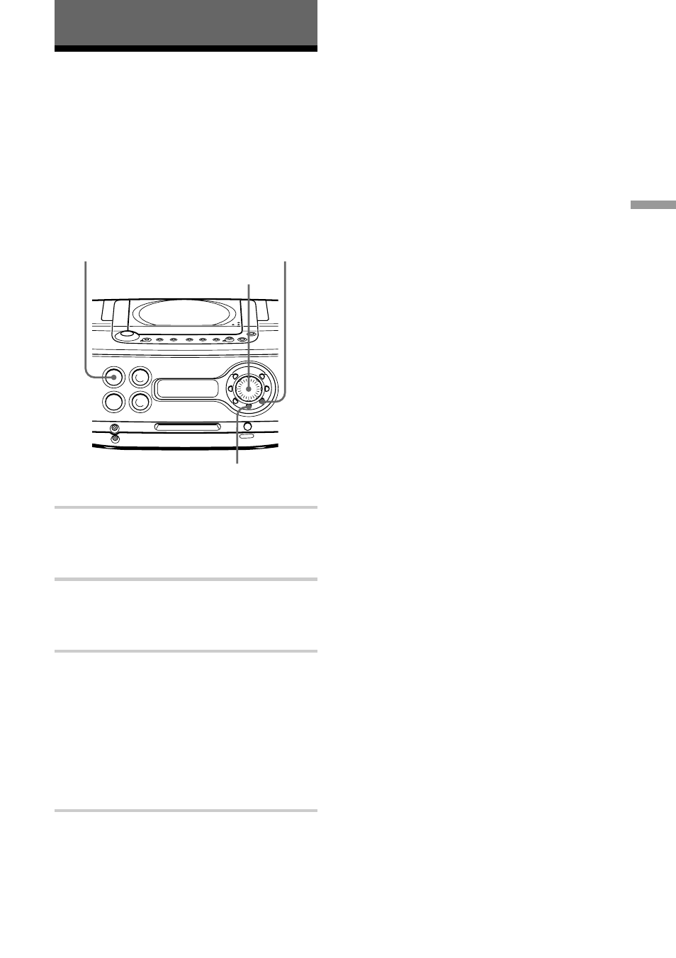 The radio, Presetting radio stations | Sony ZS-M30 User Manual | Page 17 / 108