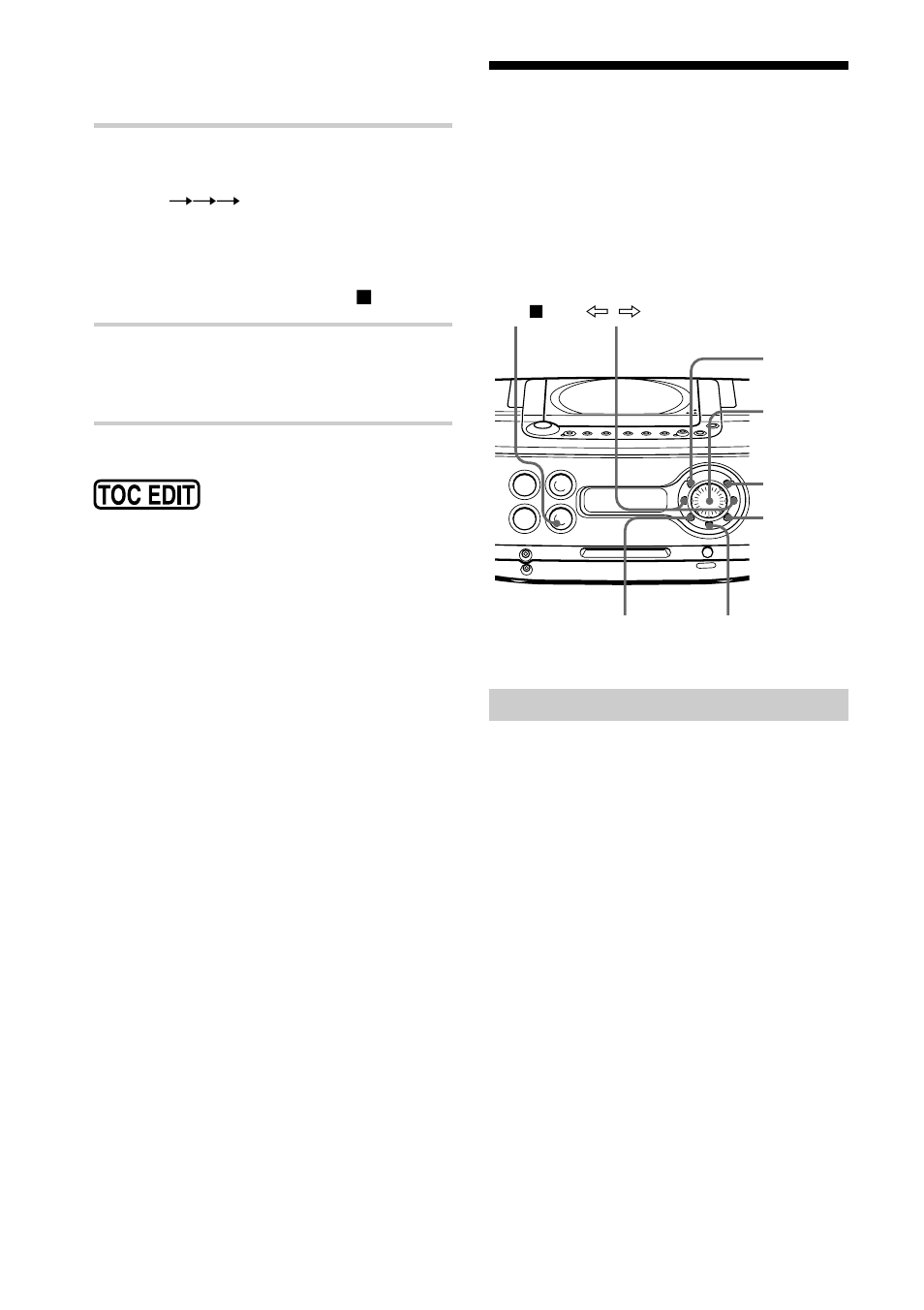 Labelling recordings (name function), Labelling recordings, Name function) | Labelling during recording | Sony ZS-M30 User Manual | Page 30 / 108