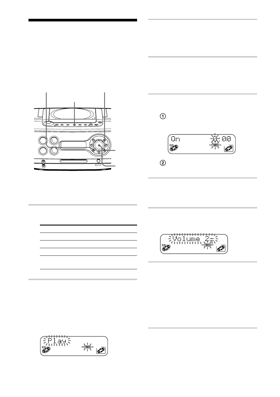 Waking up to music | Sony ZS-M30 User Manual | Page 36 / 108