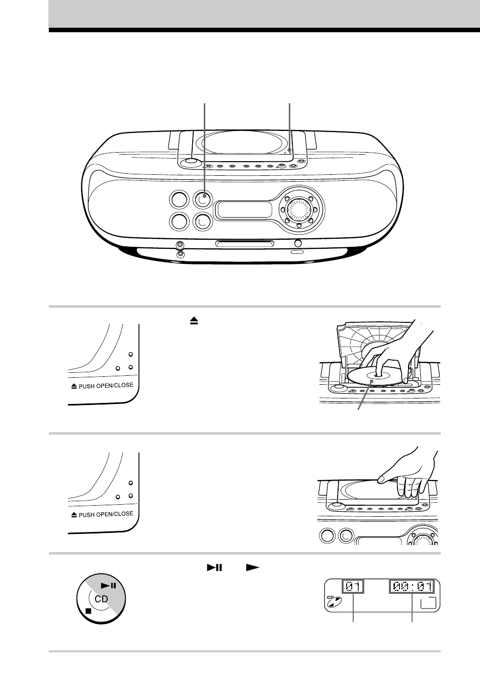 Basic operations, Playing a cd | Sony ZS-M30 User Manual | Page 4 / 108