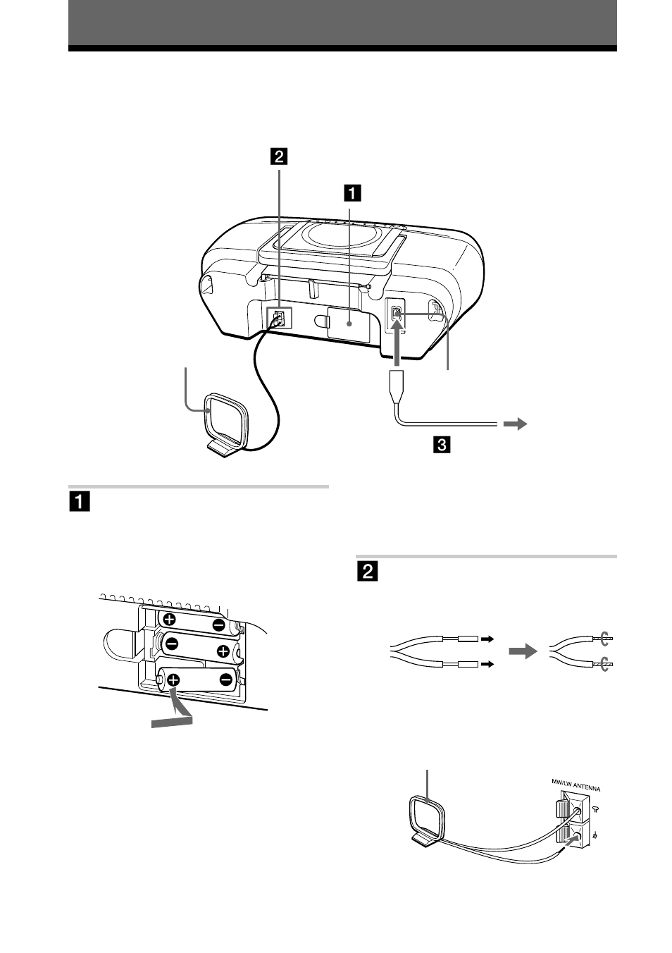 Setting up, Preparing the system | Sony ZS-M30 User Manual | Page 40 / 108