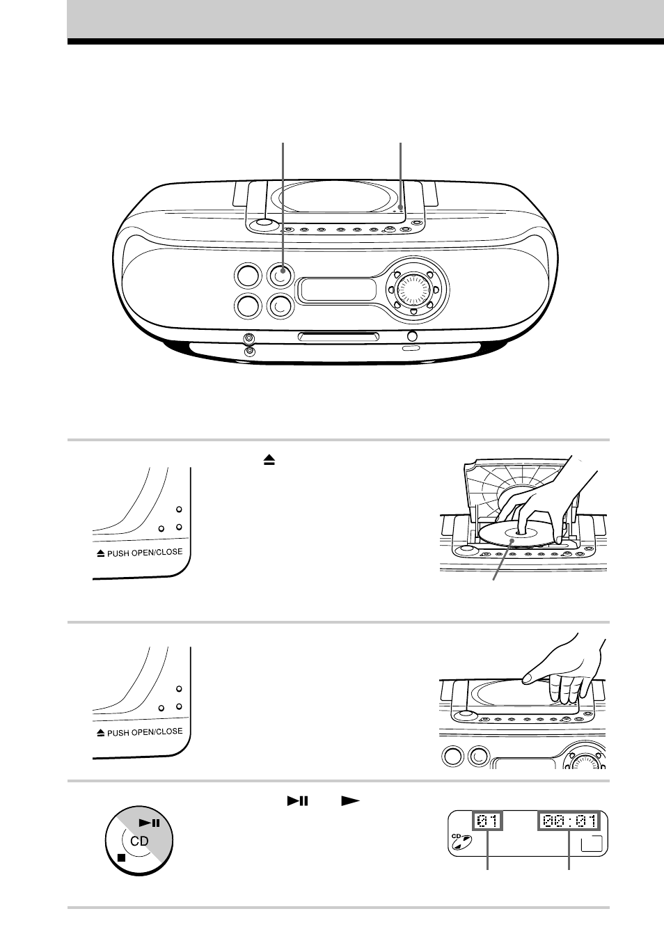 Operaciones básicas, Reproducción de cd | Sony ZS-M30 User Manual | Page 56 / 108