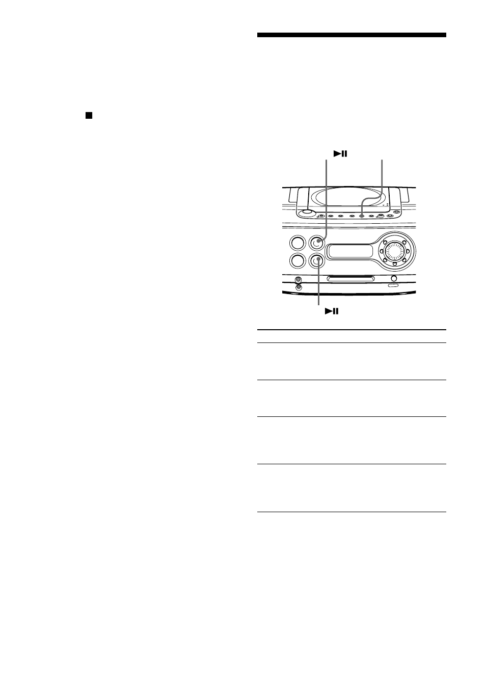 Reproducción de pistas de forma repetida, Reproducción repetida) | Sony ZS-M30 User Manual | Page 66 / 108