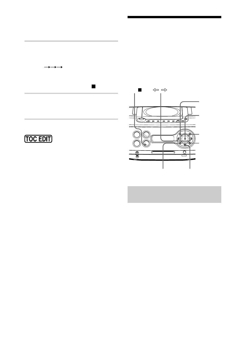 Etiquetado de grabaciones (función de nombre), Etiquetado de grabaciones, Función de nombre) | Etiquetado durante la grabación | Sony ZS-M30 User Manual | Page 82 / 108