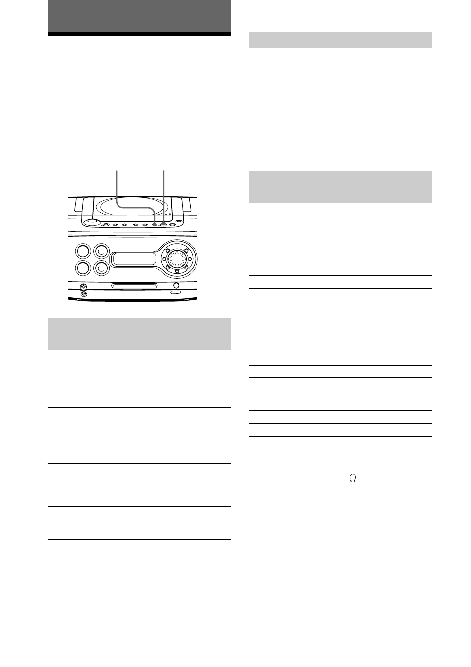 Énfasis de sonido, Selección del énfasis de sonido, Selección de la característica de sonido | Potenciación de los graves, Obtención de sonido con presencia en vivo | Sony ZS-M30 User Manual | Page 86 / 108