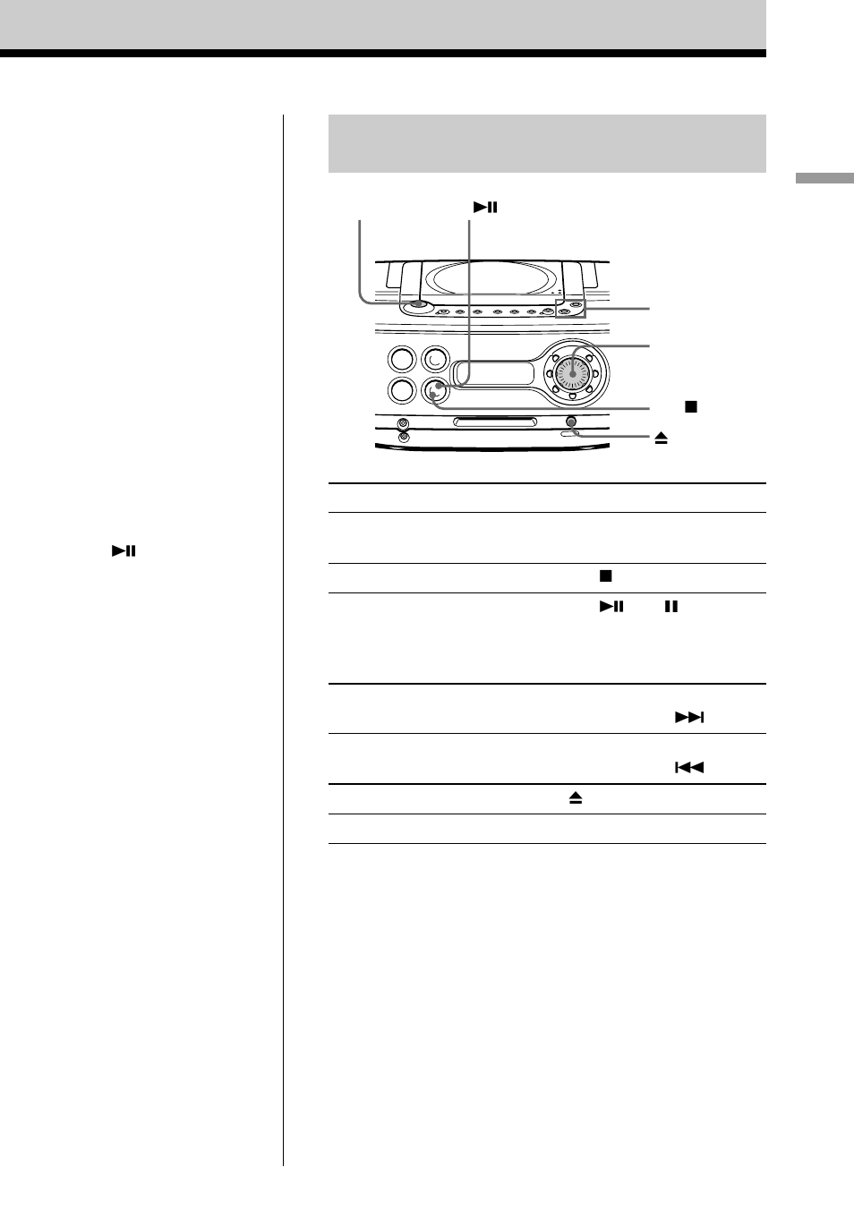 Use these buttons for additional operations | Sony ZS-M30 User Manual | Page 9 / 108