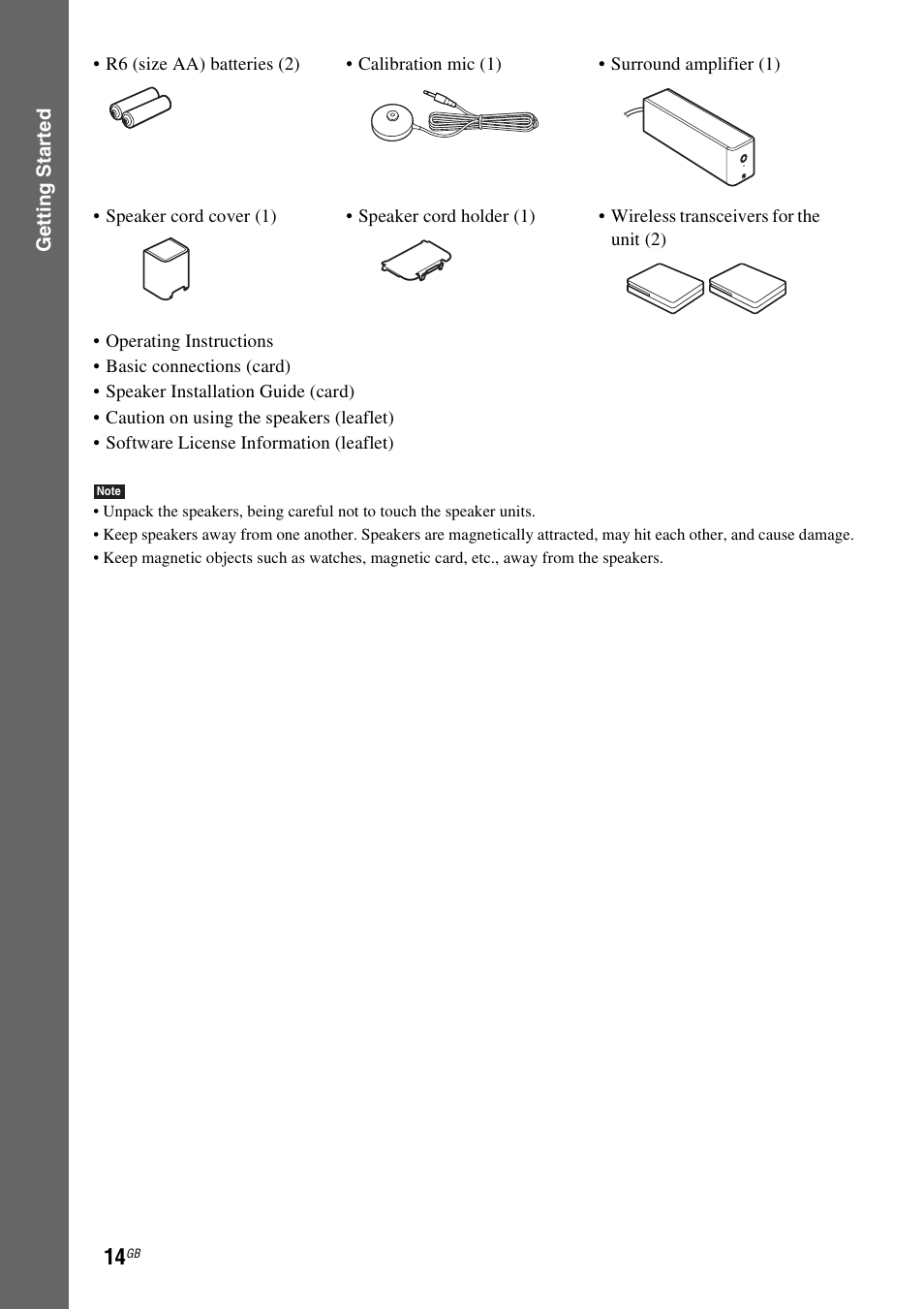 Sony BDV-IT1000 User Manual | Page 14 / 159