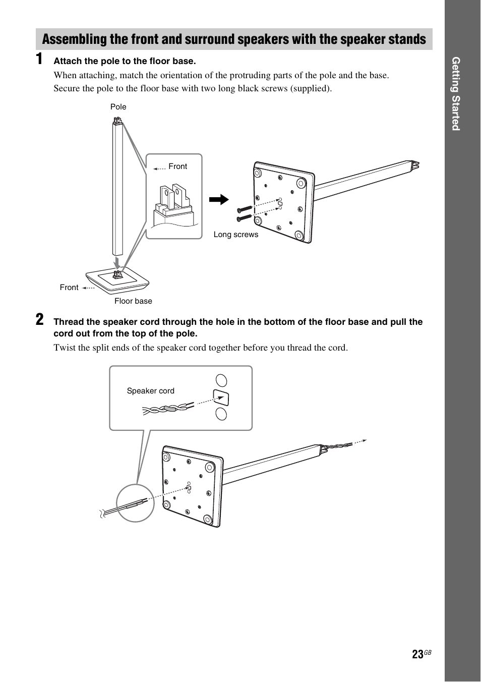 Sony BDV-IT1000 User Manual | Page 23 / 159
