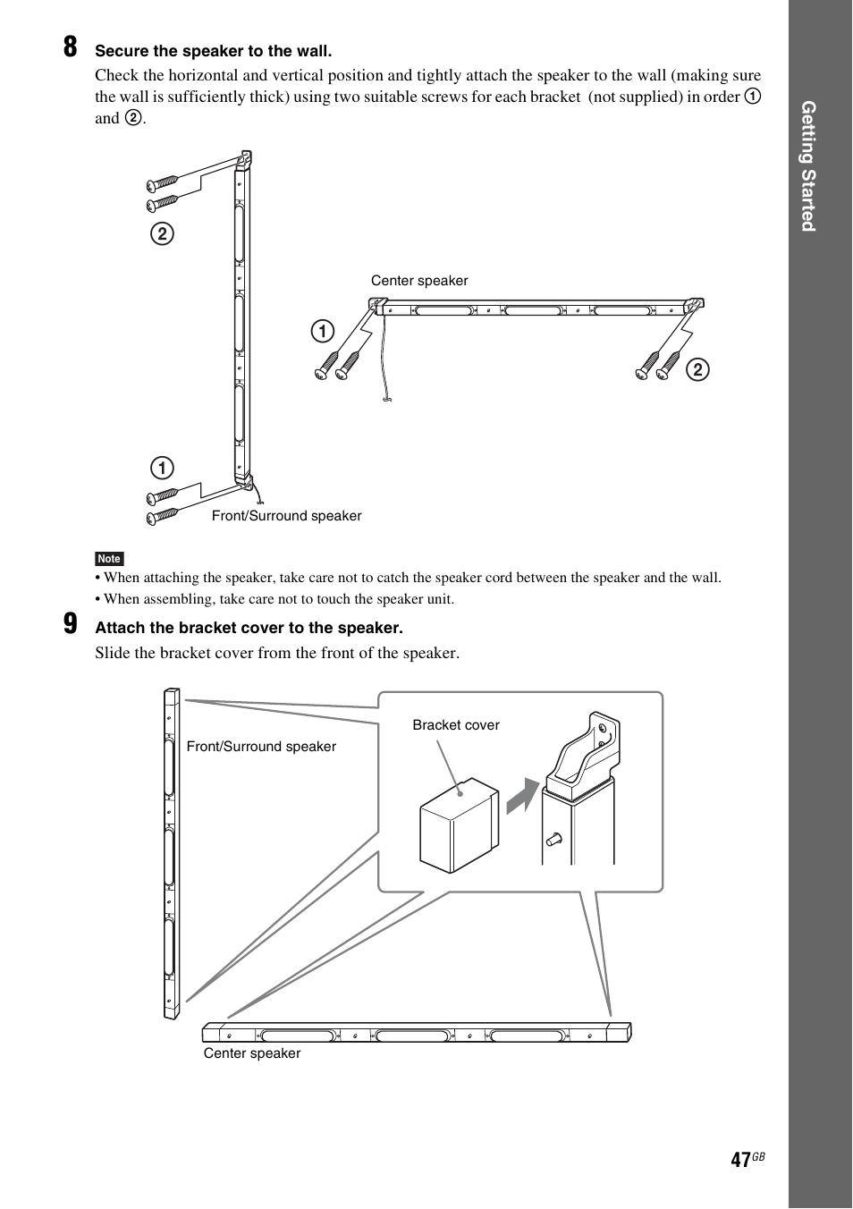 Sony BDV-IT1000 User Manual | Page 47 / 159