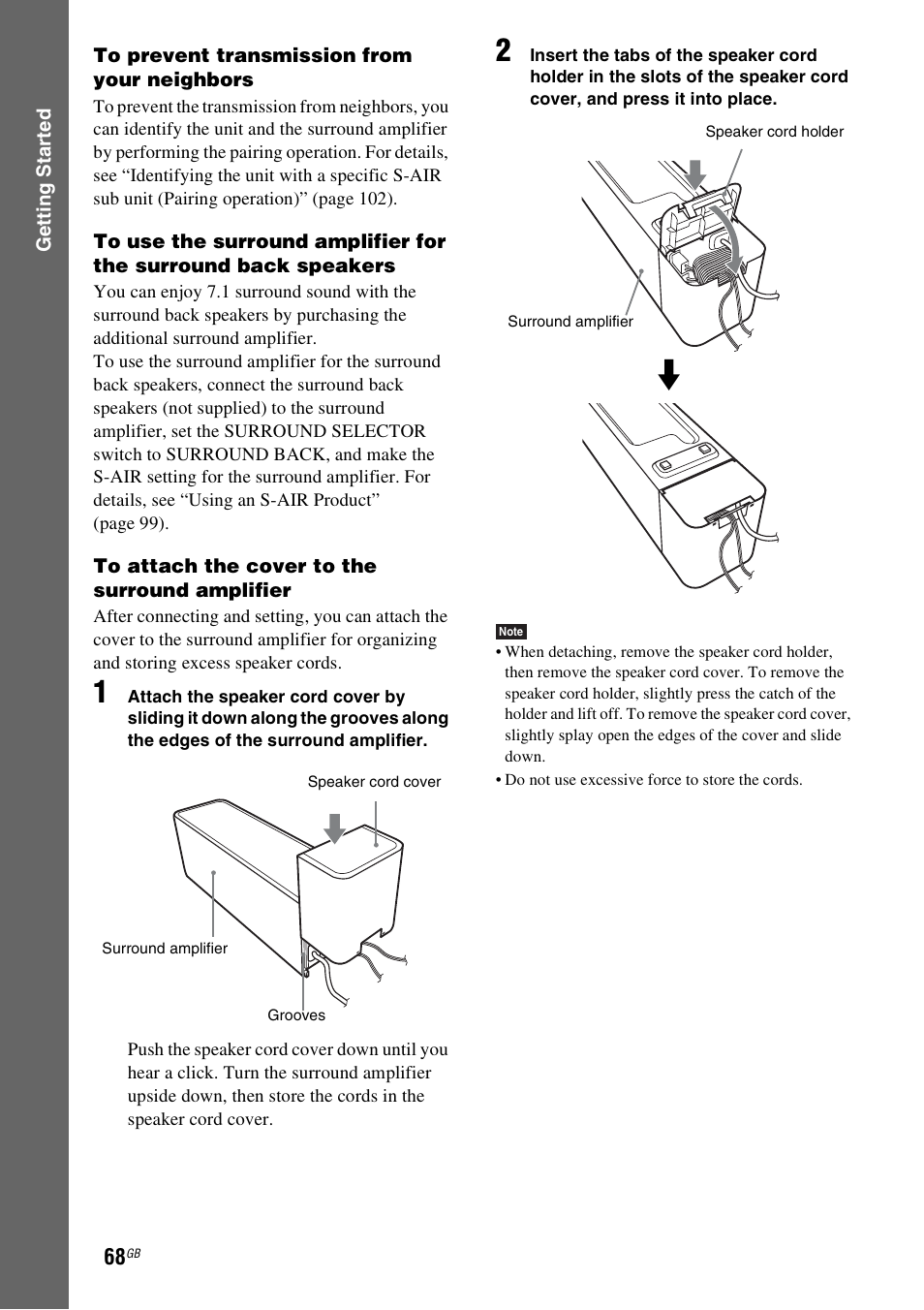Sony BDV-IT1000 User Manual | Page 68 / 159