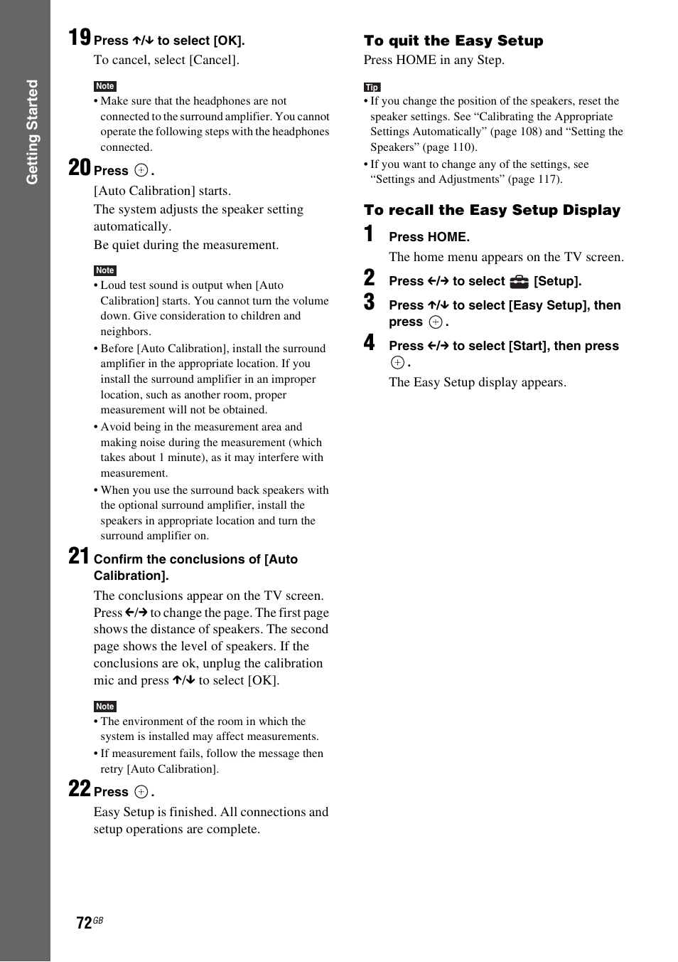 Sony BDV-IT1000 User Manual | Page 72 / 159