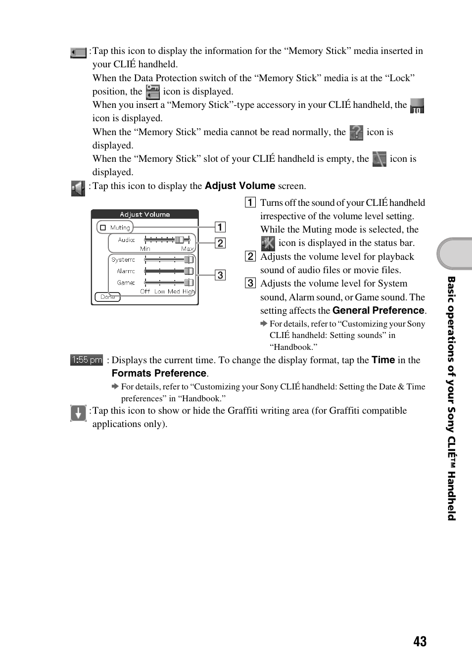 Sony PEG-NX60 User Manual | Page 43 / 104