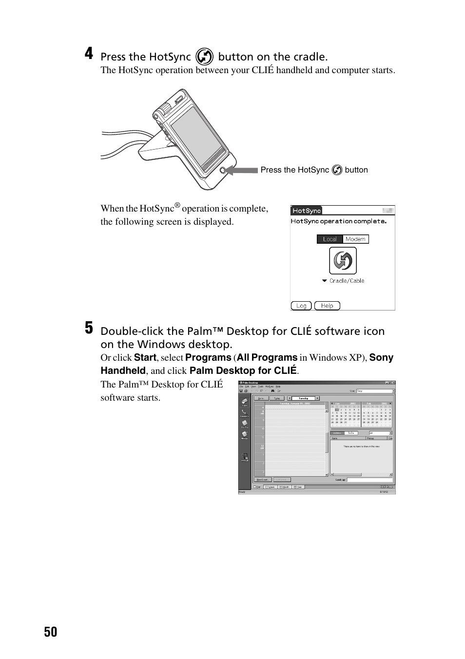 Sony PEG-NX60 User Manual | Page 50 / 104