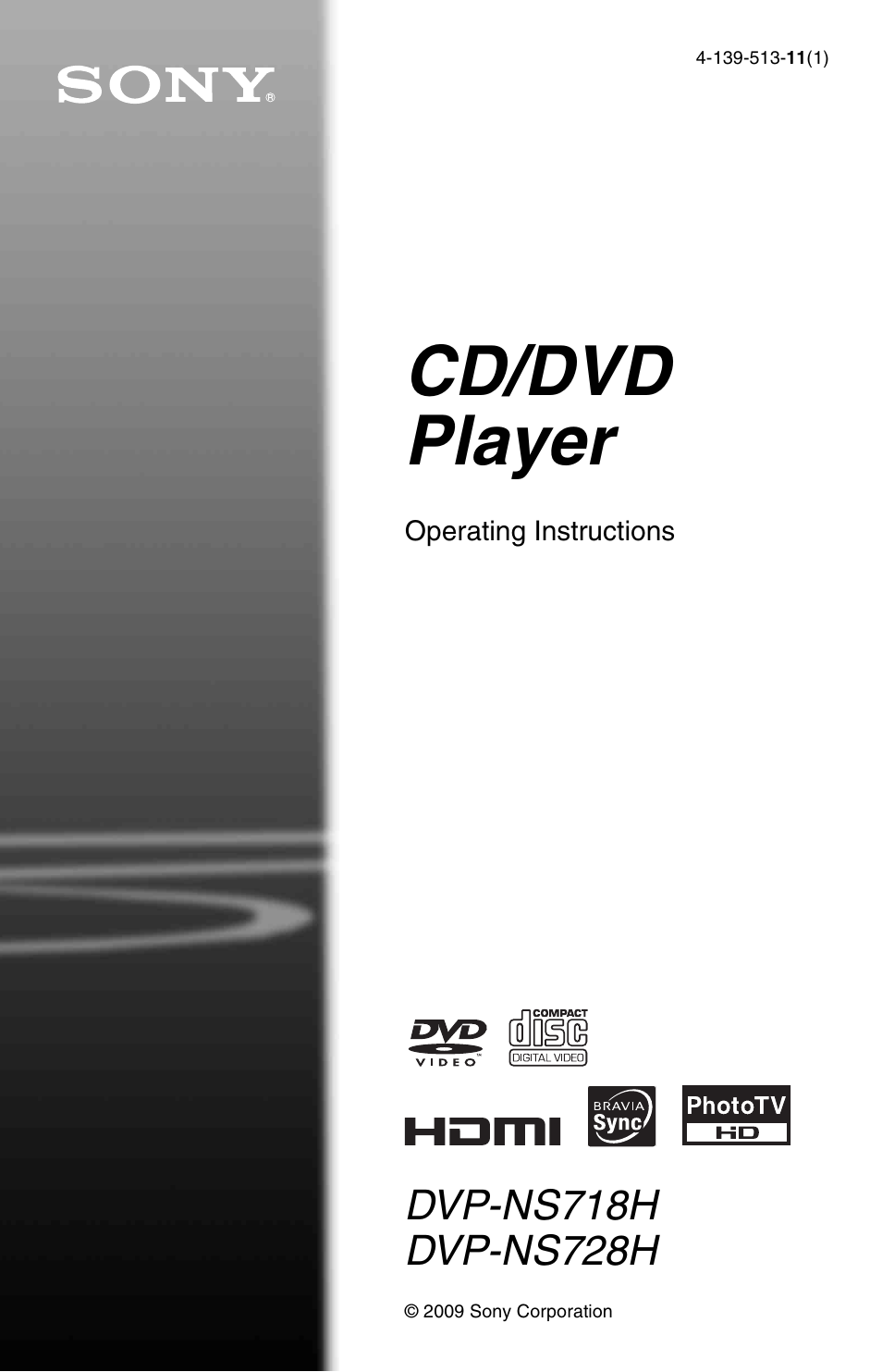 Sony DVP-NS728H User Manual | 52 pages