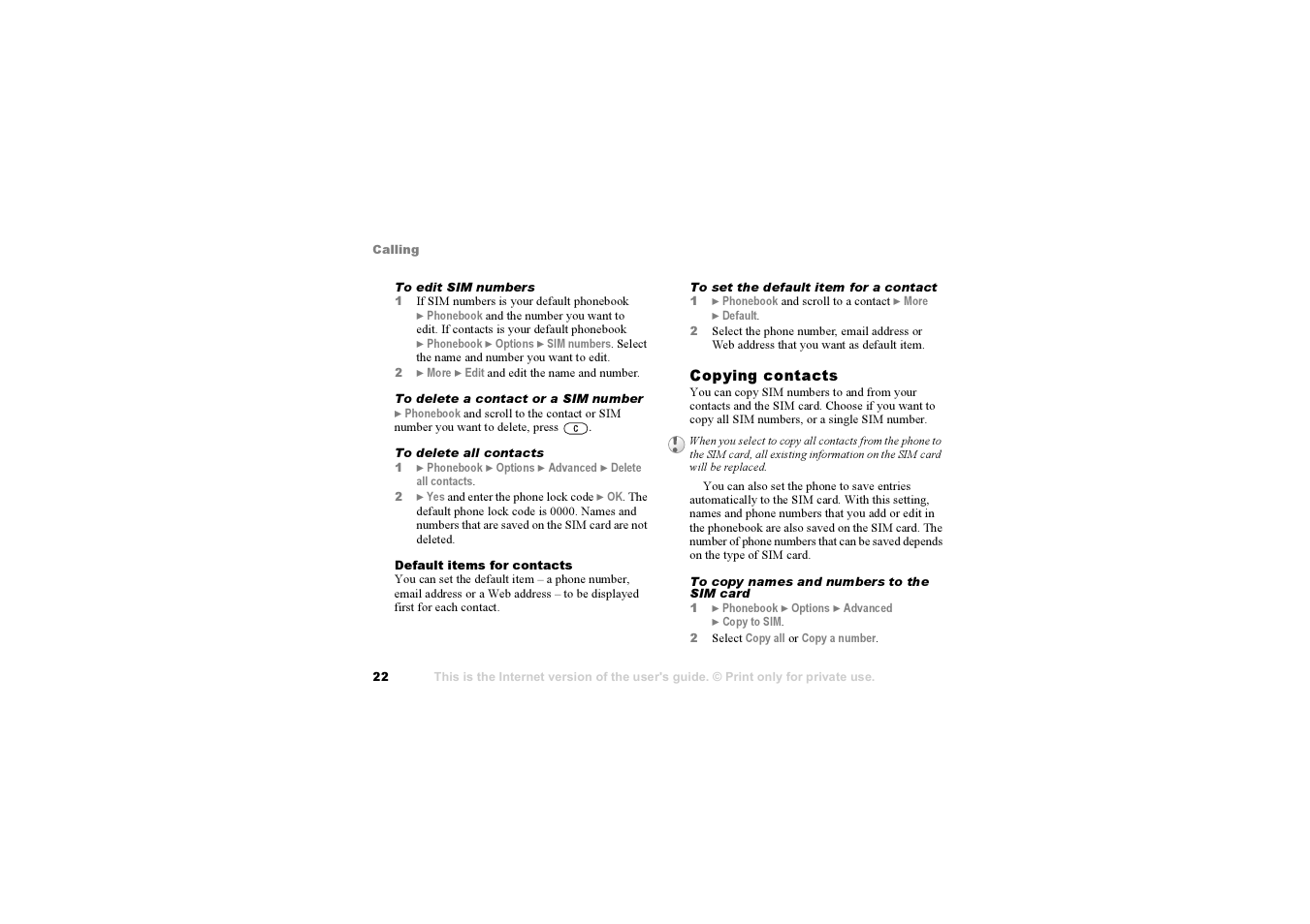 Sony F500i User Manual | Page 22 / 94