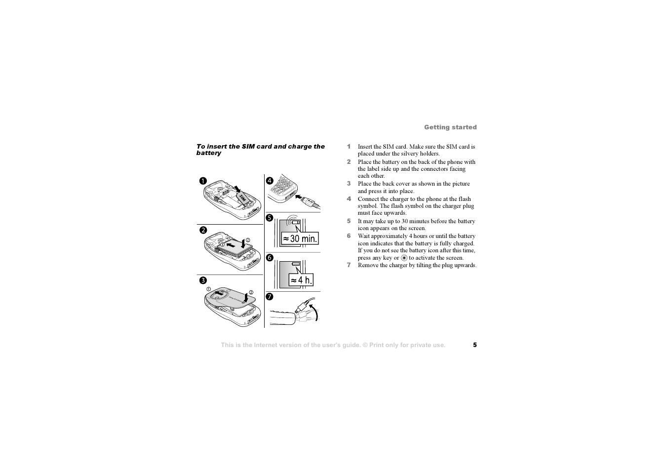 Sony F500i User Manual | Page 5 / 94