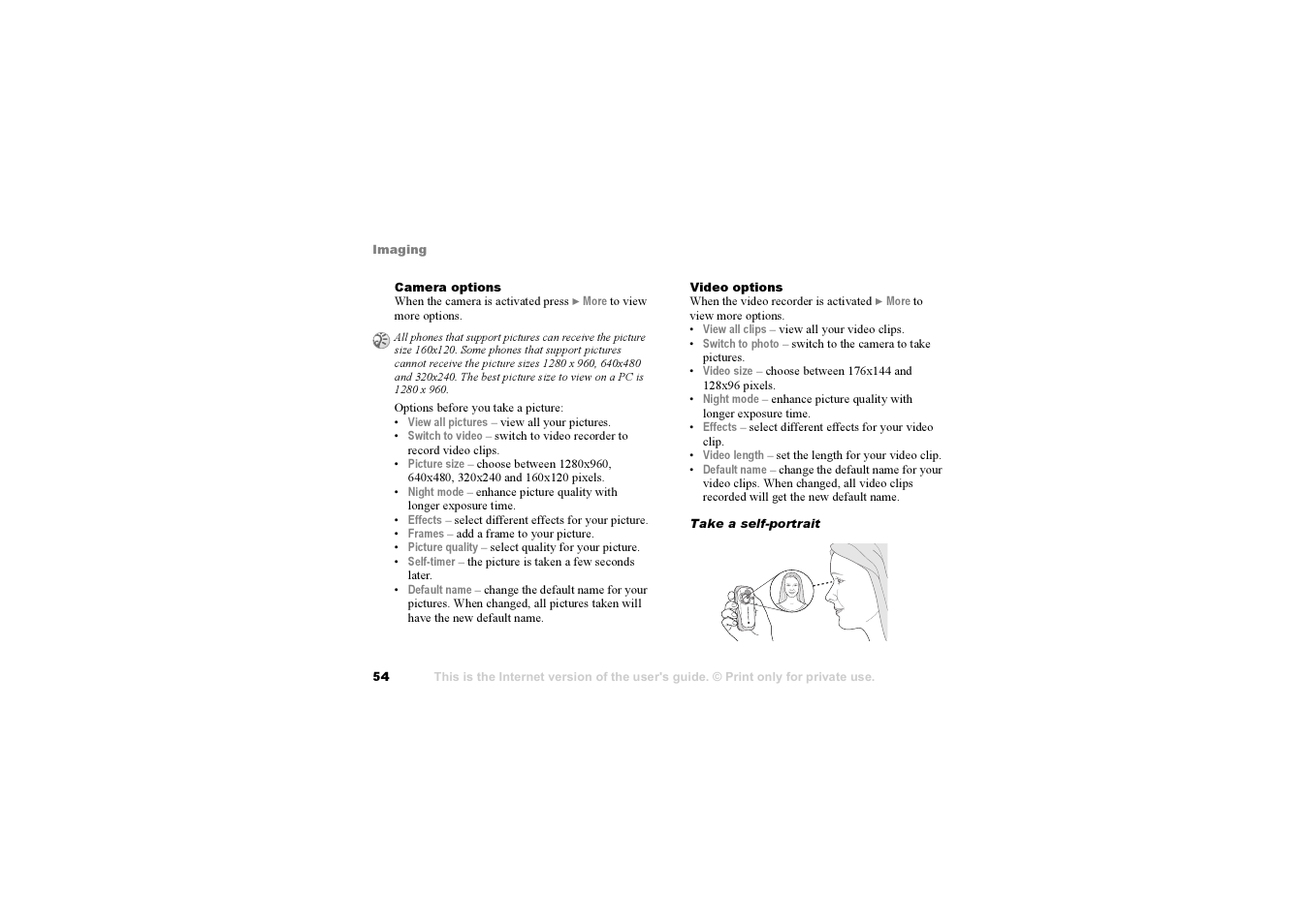Sony F500i User Manual | Page 54 / 94