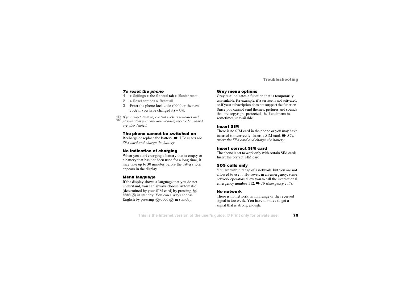 Sony F500i User Manual | Page 79 / 94