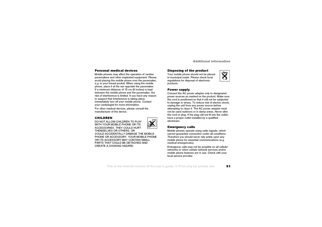 Sony F500i User Manual | Page 83 / 94