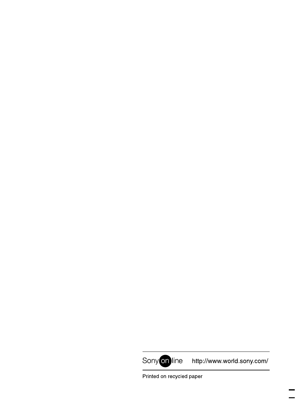 Sony PLM-A35 User Manual | Page 30 / 30