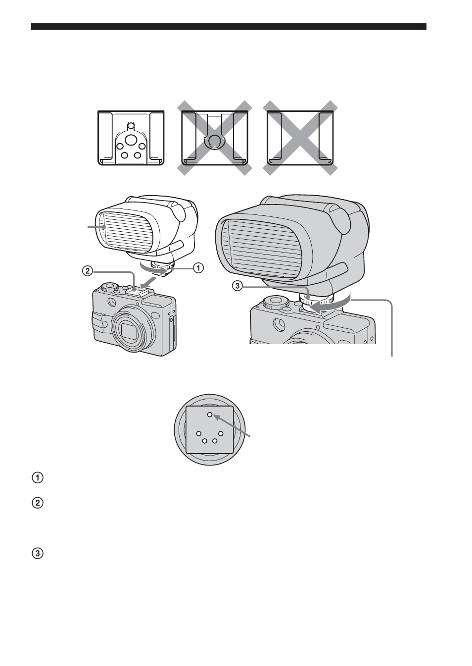 Montaje del flash | Sony HVL-F32X User Manual | Page 69 / 88