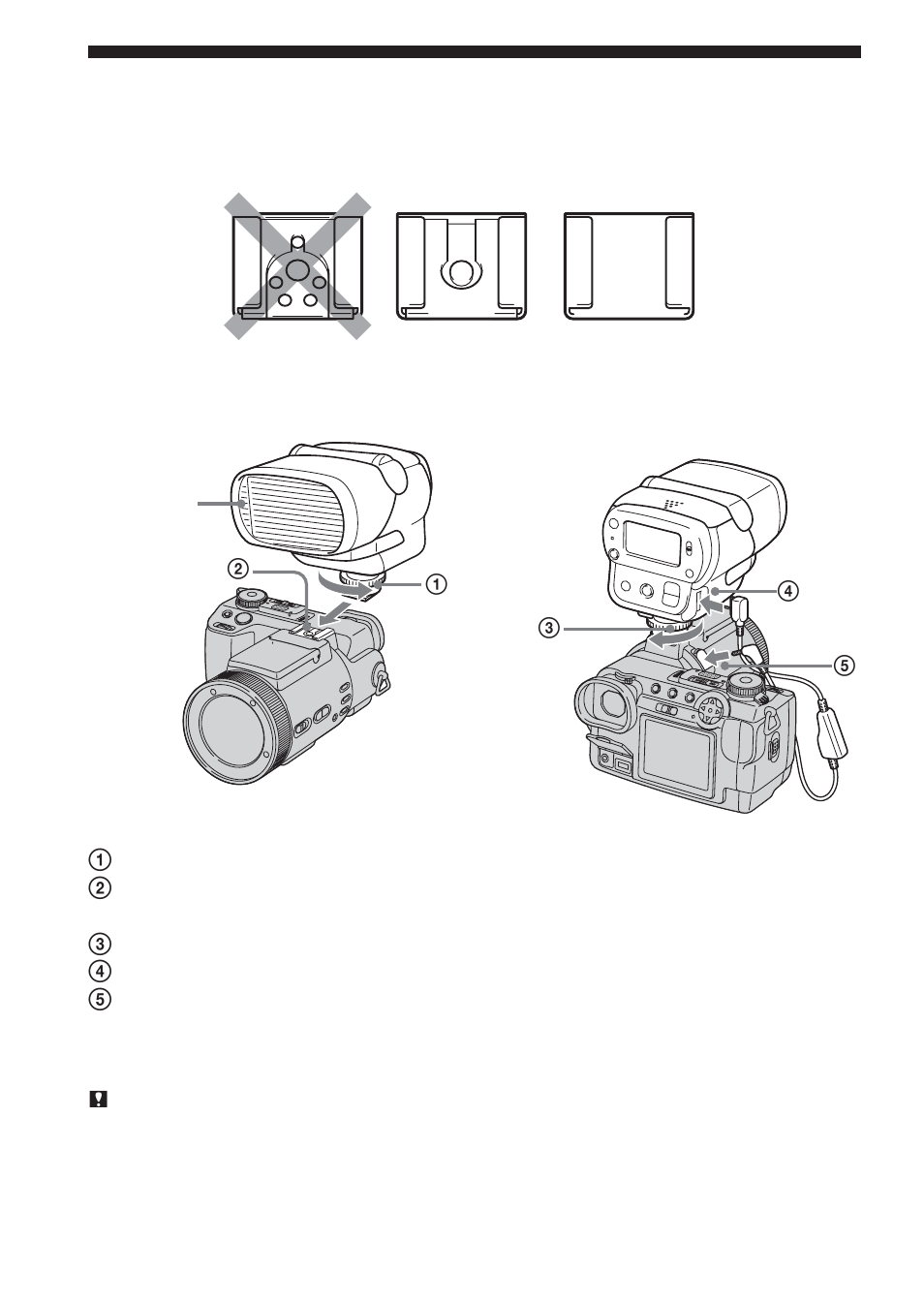 Montaje del flash (continuación) | Sony HVL-F32X User Manual | Page 70 / 88