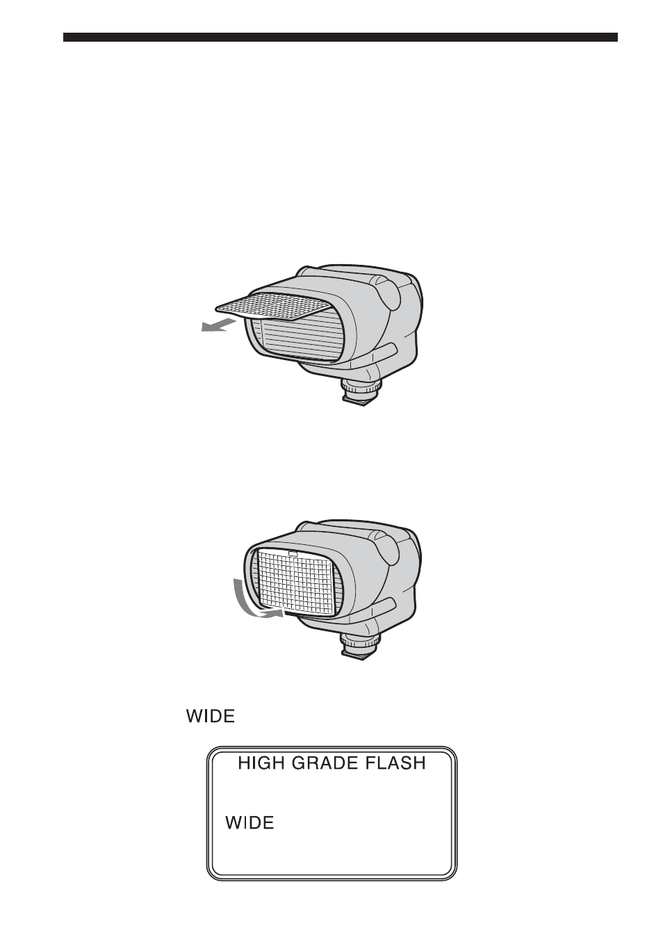 Montaje del panel para gran angular | Sony HVL-F32X User Manual | Page 80 / 88