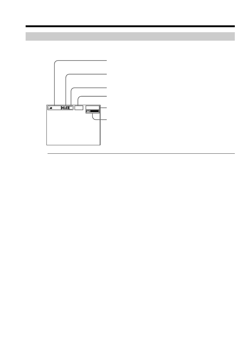 Indicators displayed in the recording mode, Recording a picture | Sony CCD-TRV107 User Manual | Page 24 / 100