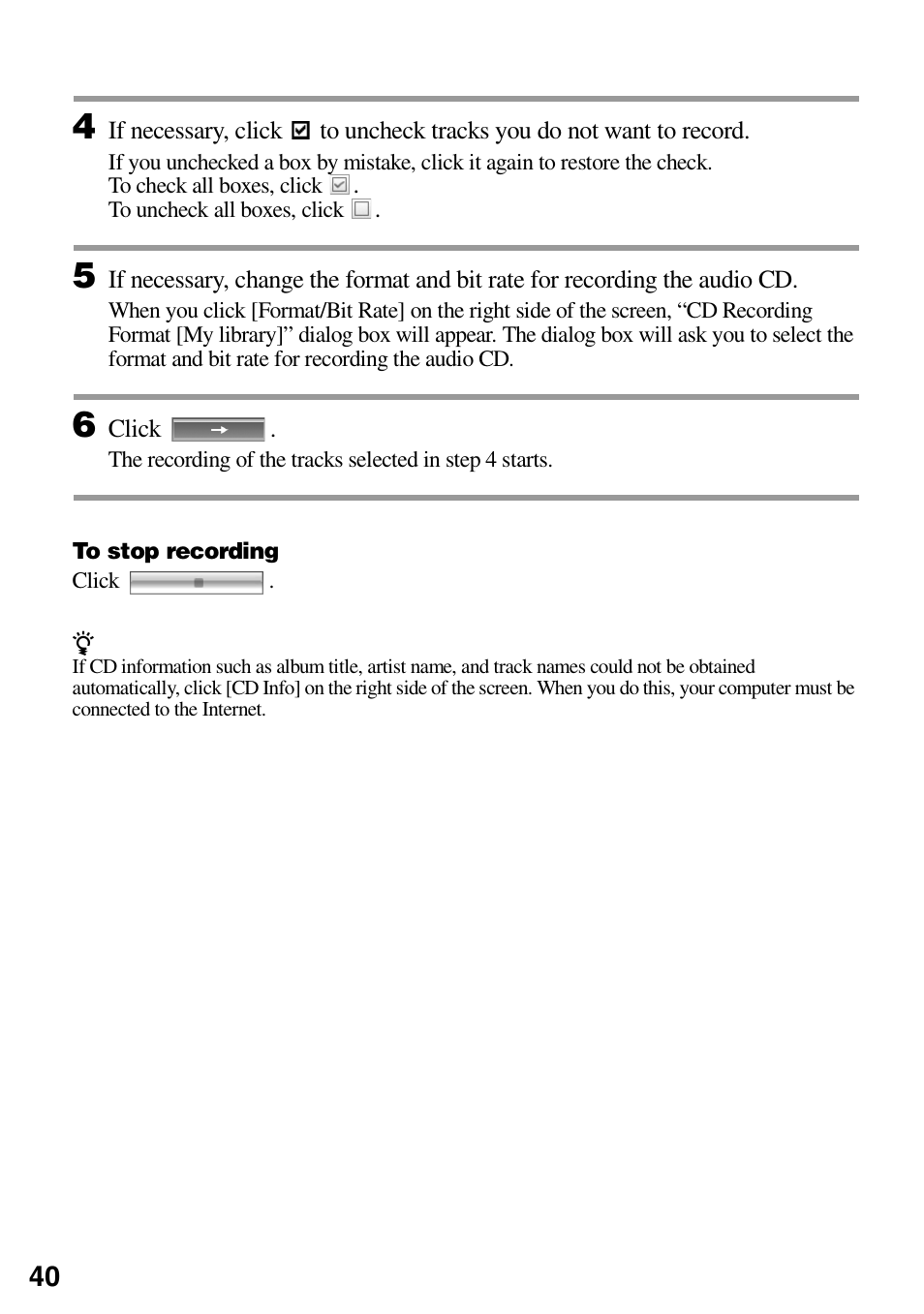 Sony MZ-DN430 User Manual | Page 40 / 56