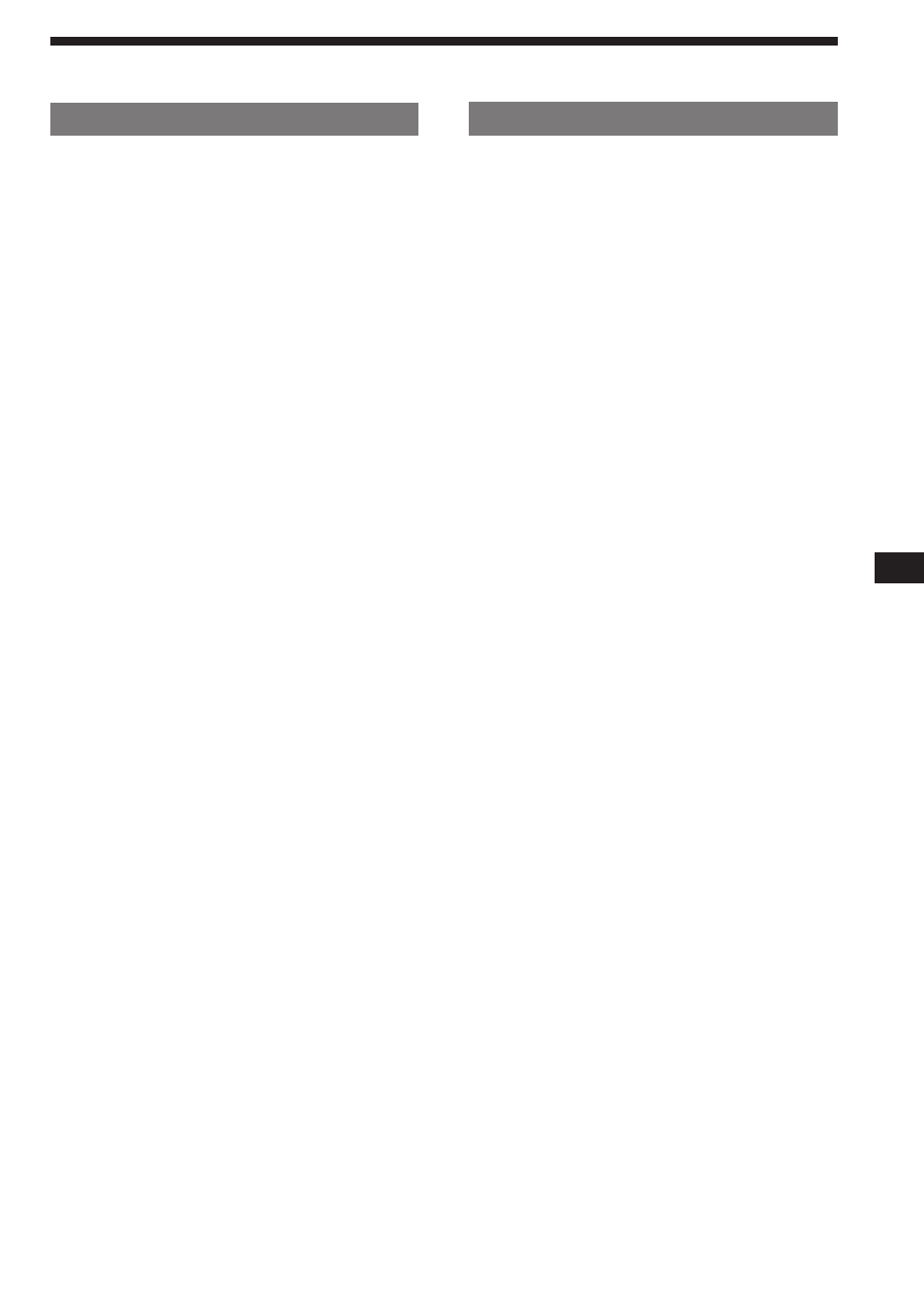 Indice | Sony CDX-C460 User Manual | Page 25 / 46