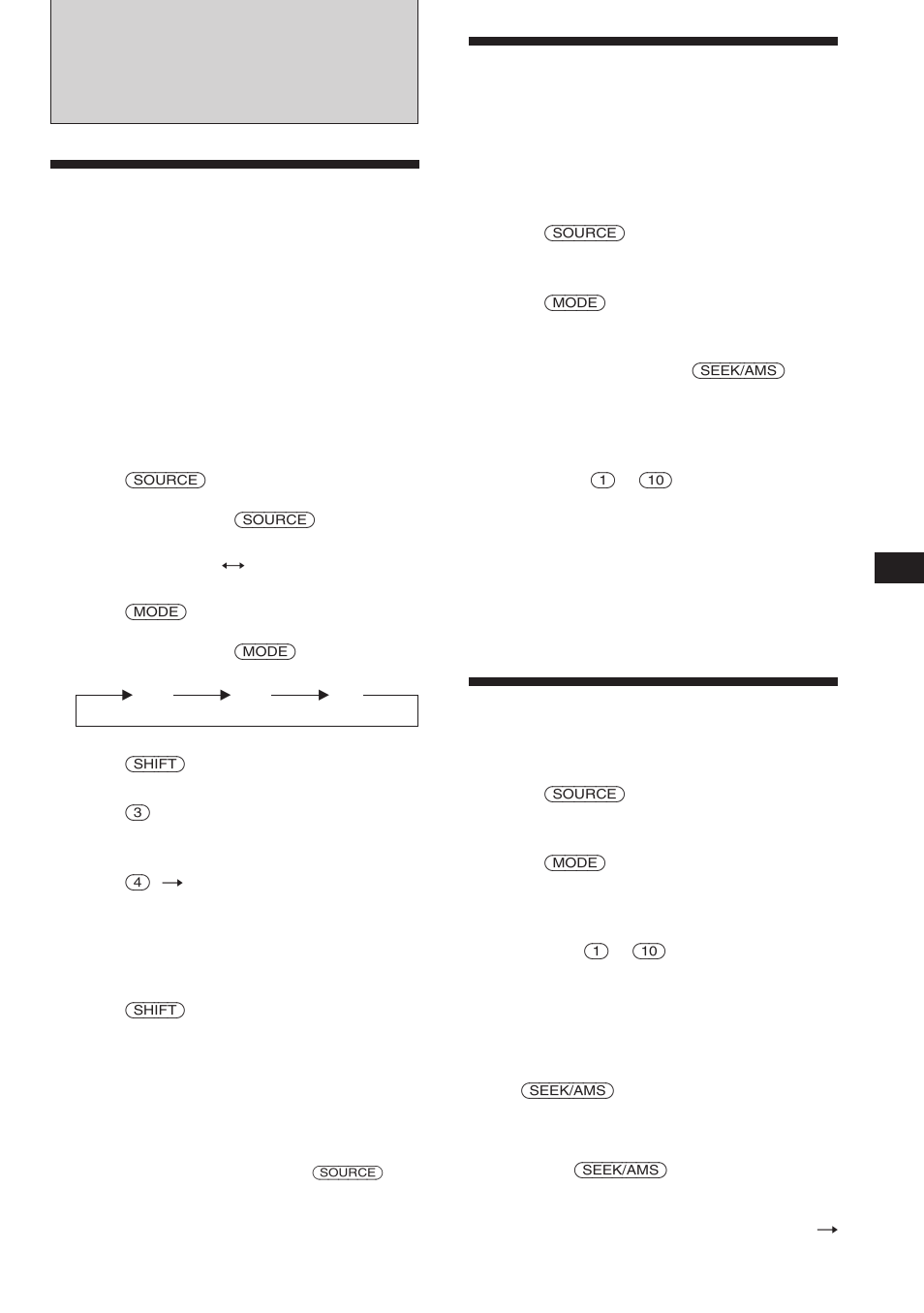 Radio | Sony CDX-C460 User Manual | Page 29 / 46