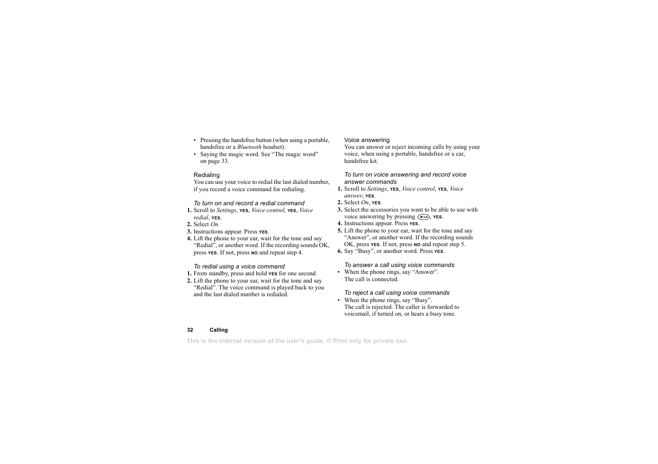 Sony T68i User Manual | Page 32 / 95