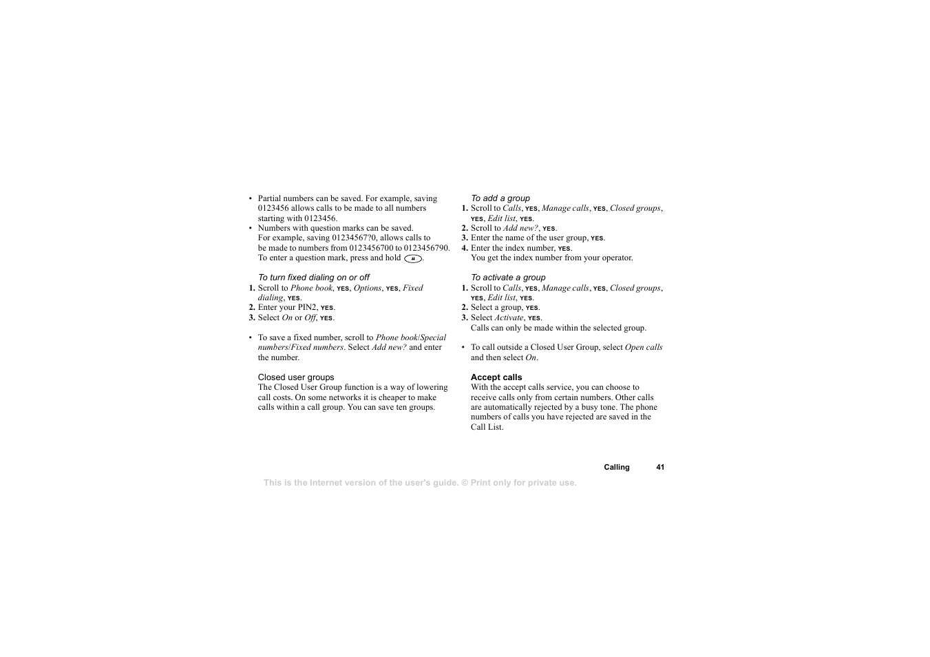 Sony T68i User Manual | Page 41 / 95