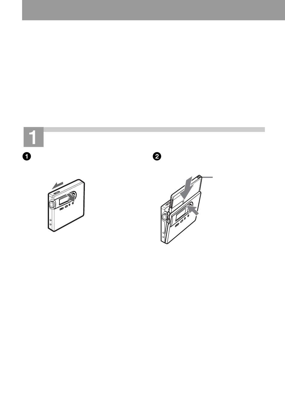 Recording an md right away, Insert an md | Sony MZ-N10 User Manual | Page 22 / 136