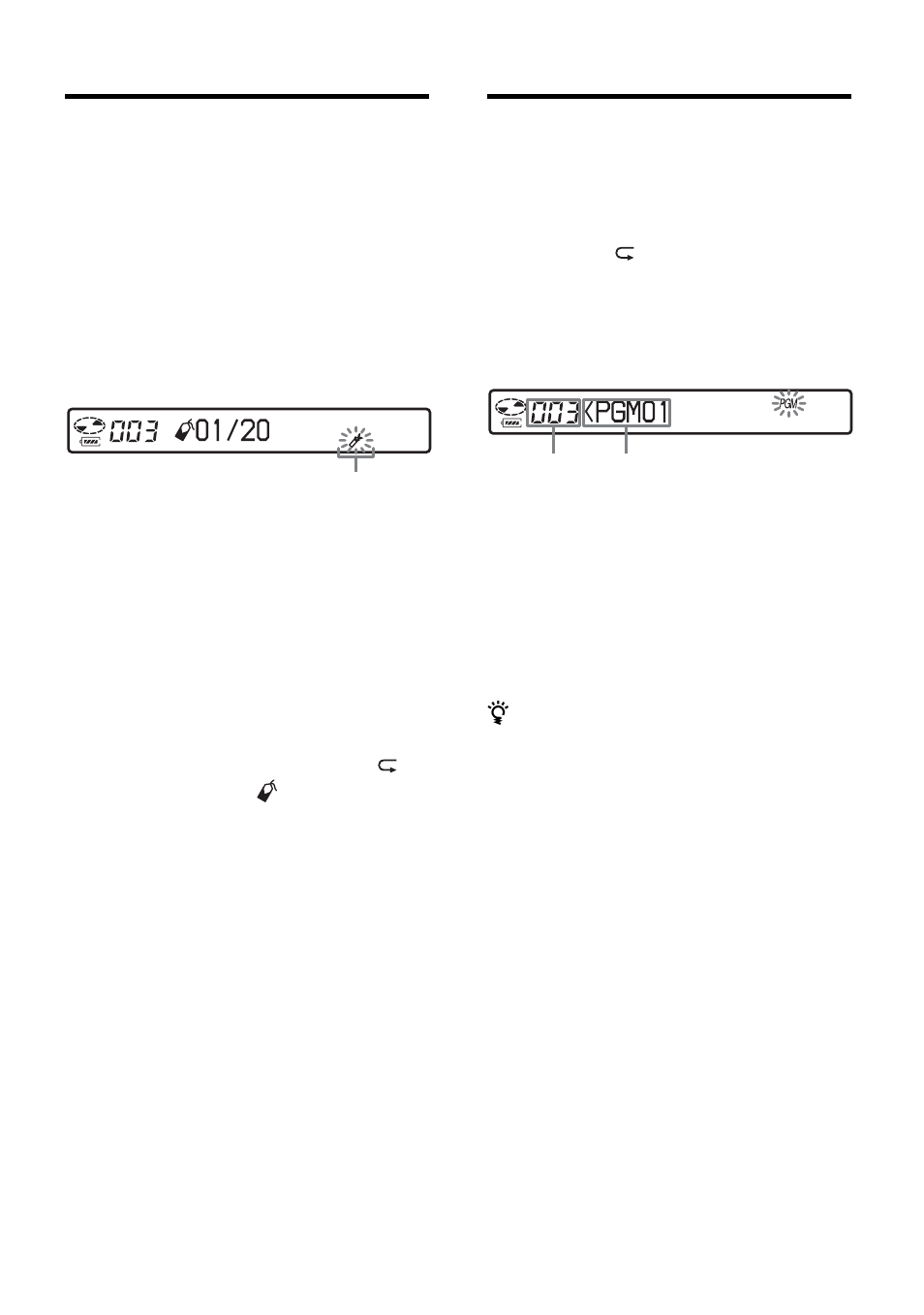 Listening to selected tracks only (bookmark play) | Sony MZ-N10 User Manual | Page 37 / 136