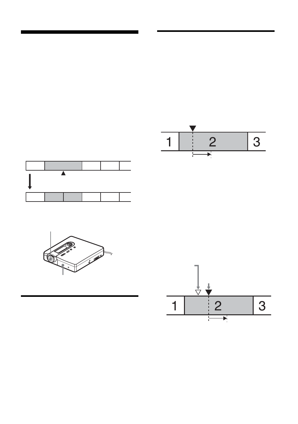 Dividing a track (divide), Dividing a track directly, Rehearsal) | 47 dividing a track (divide) | Sony MZ-N10 User Manual | Page 47 / 136